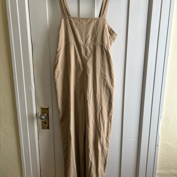 Uniqlo Women's Jumpsuit, Khaki - Picture 1 of 4